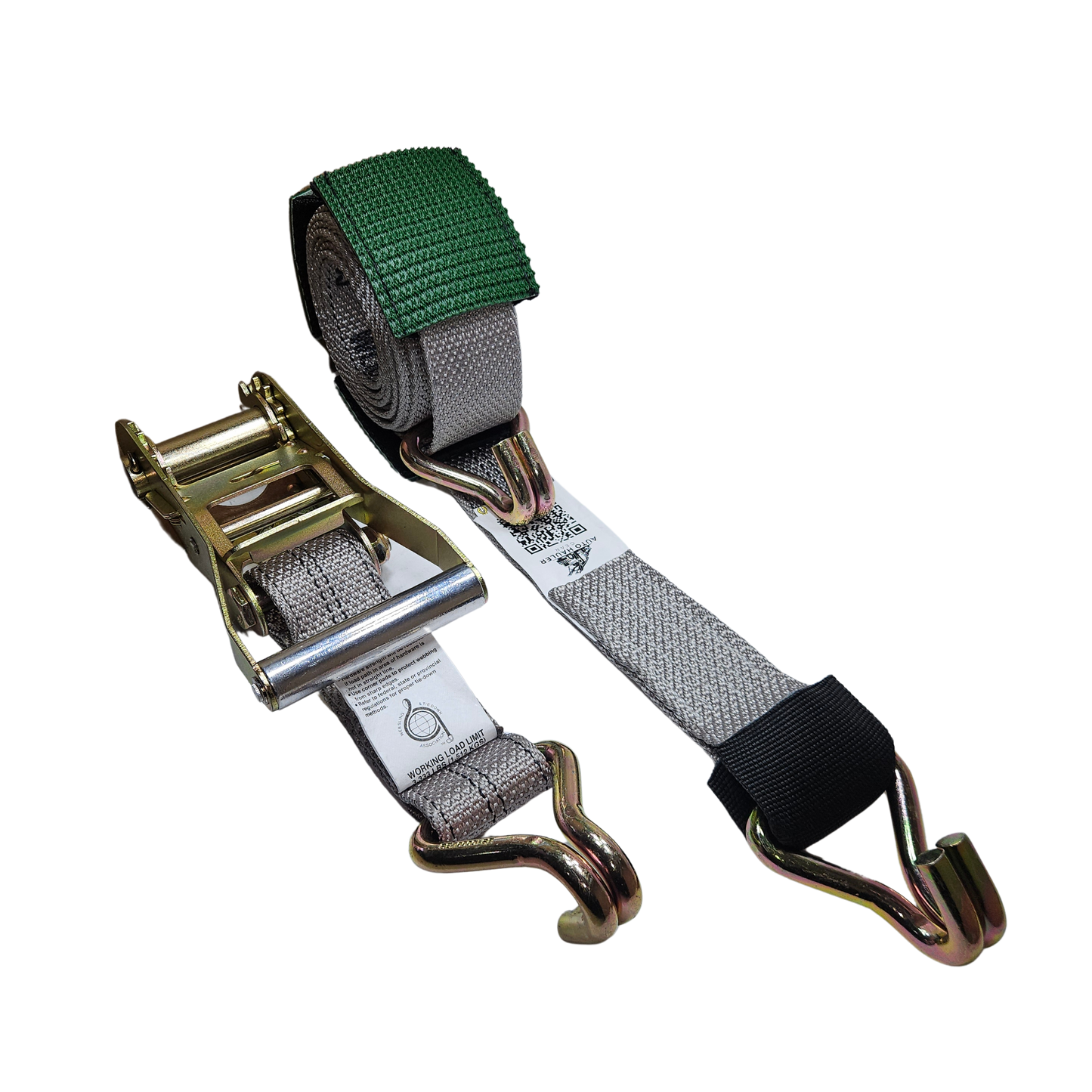 Wire J Aluminum Ratchet Strap - Diamond Weave