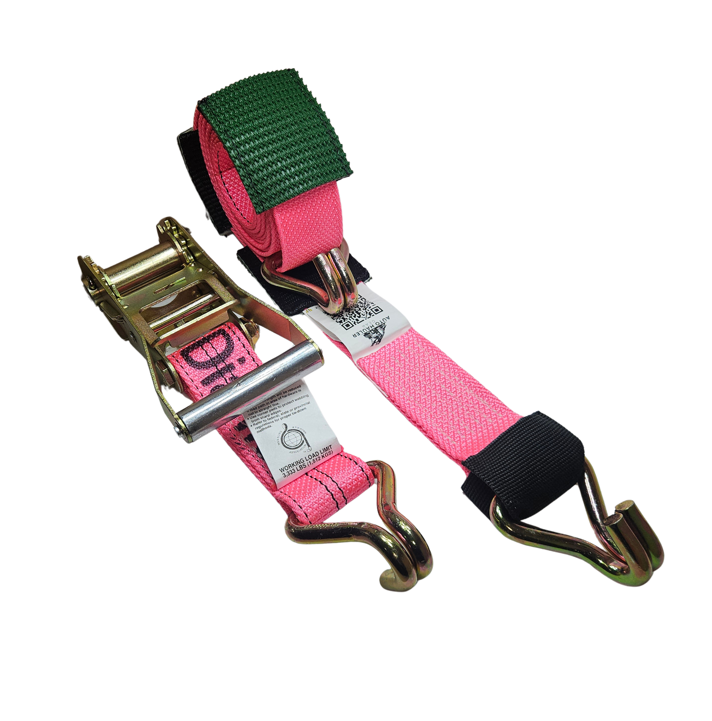 Wire J Aluminum Ratchet Strap - Diamond Weave