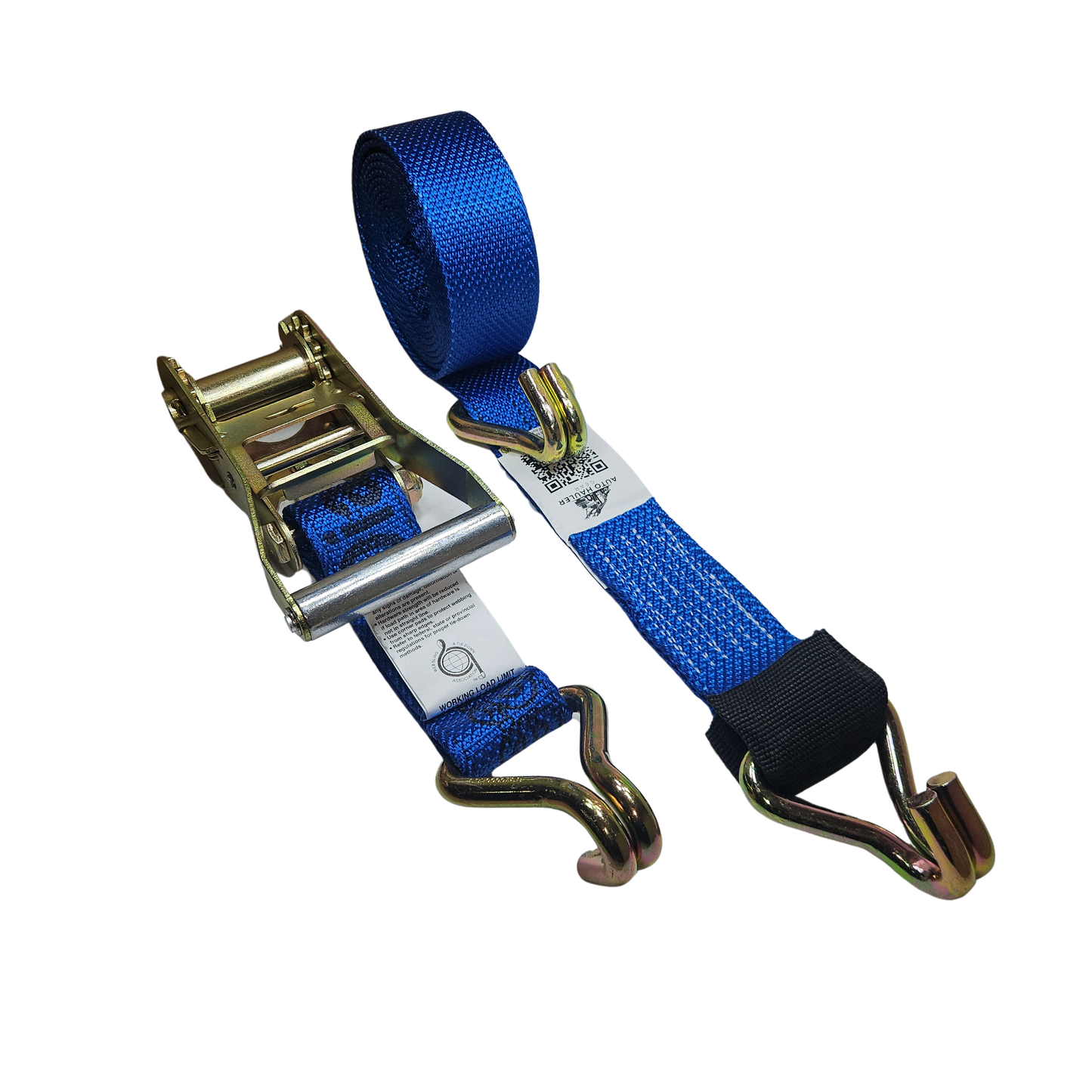 Diamond Weave - Double Wire J - Aluminum Ratchet Wheel Strap 12ft
