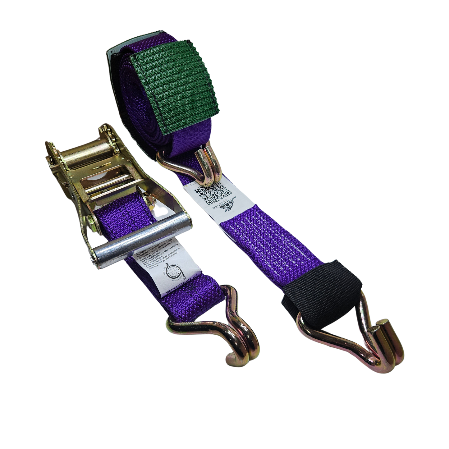 Wire J Aluminum Ratchet Strap - Diamond Weave