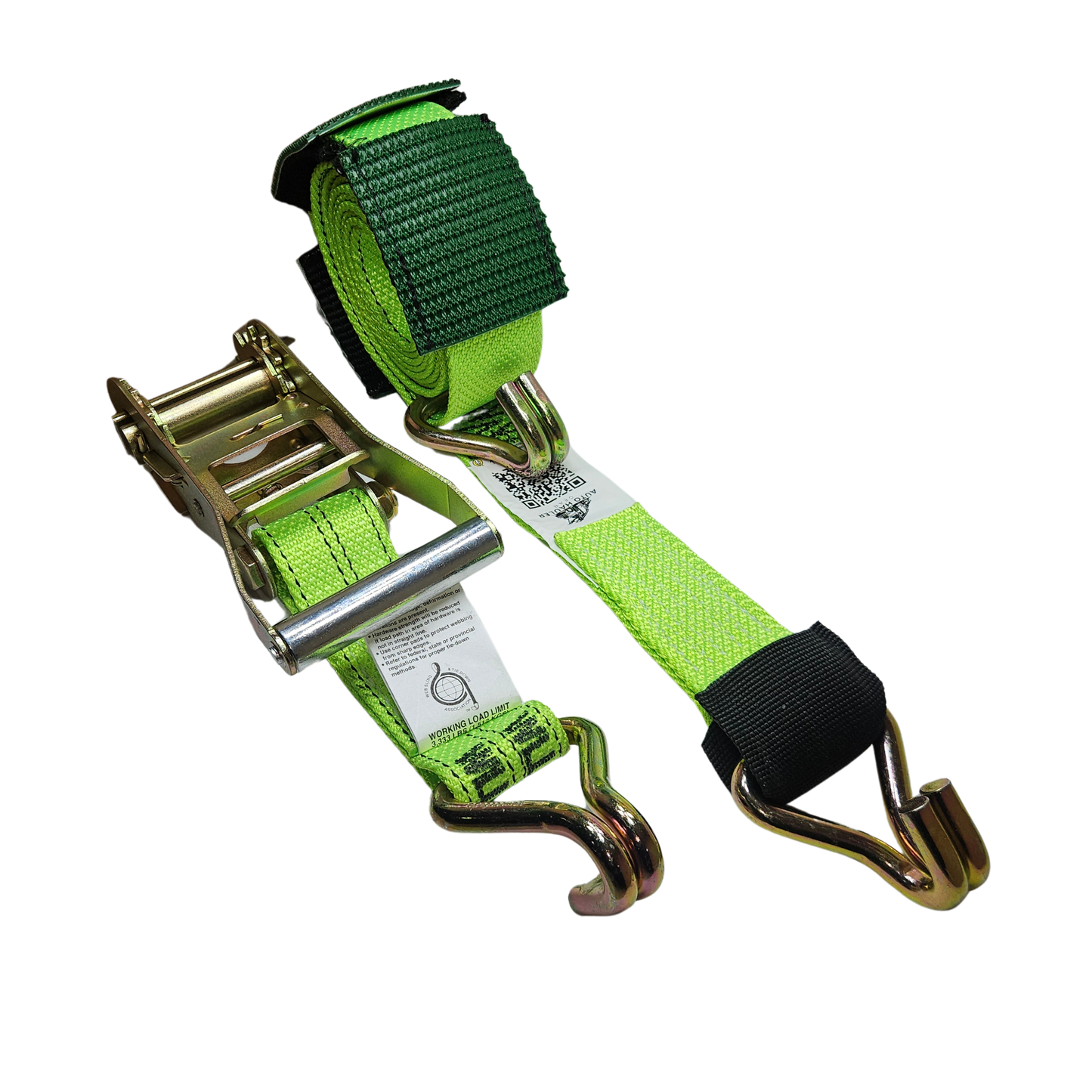 Wire J Aluminum Ratchet Strap - Diamond Weave