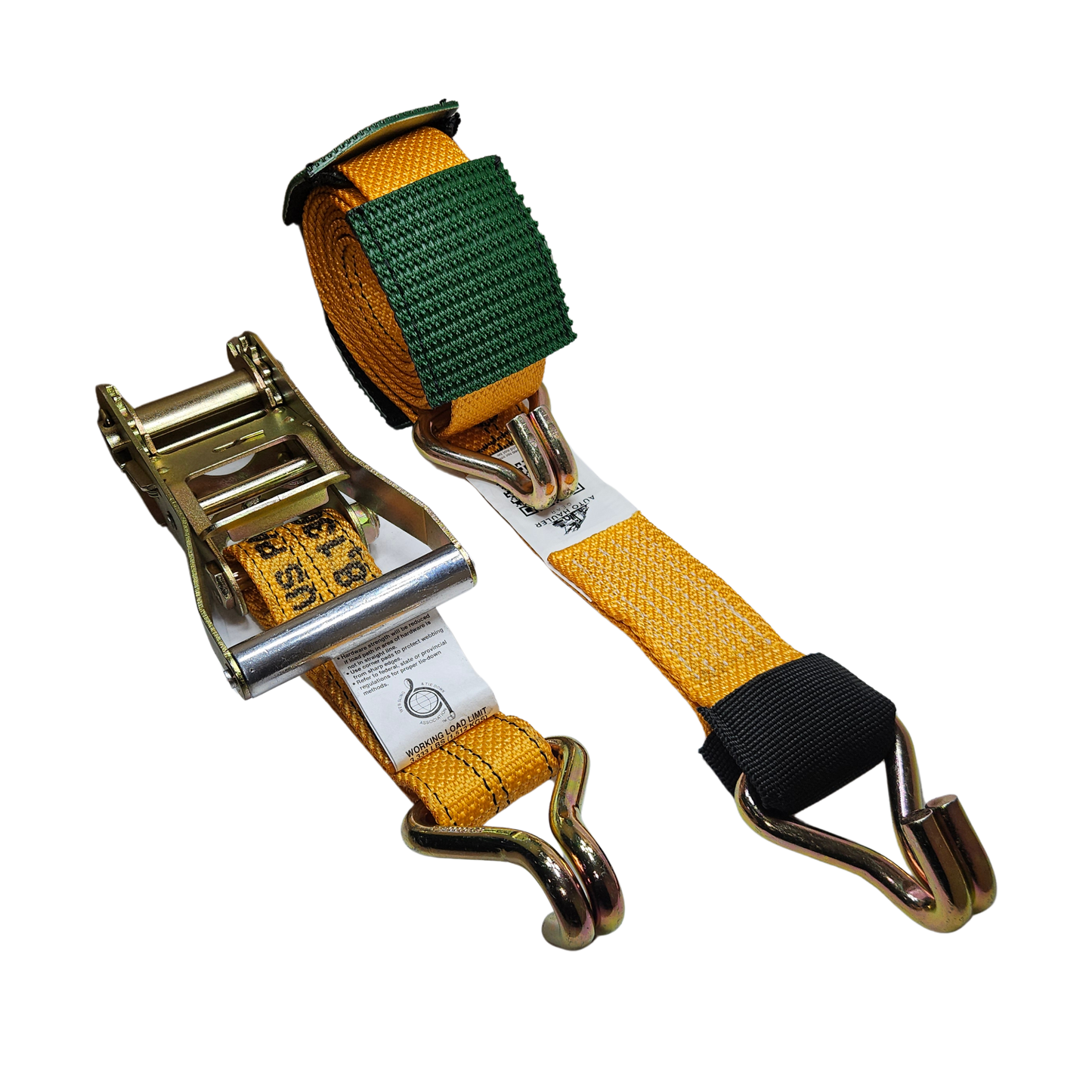 Wire J Aluminum Ratchet Strap - Diamond Weave