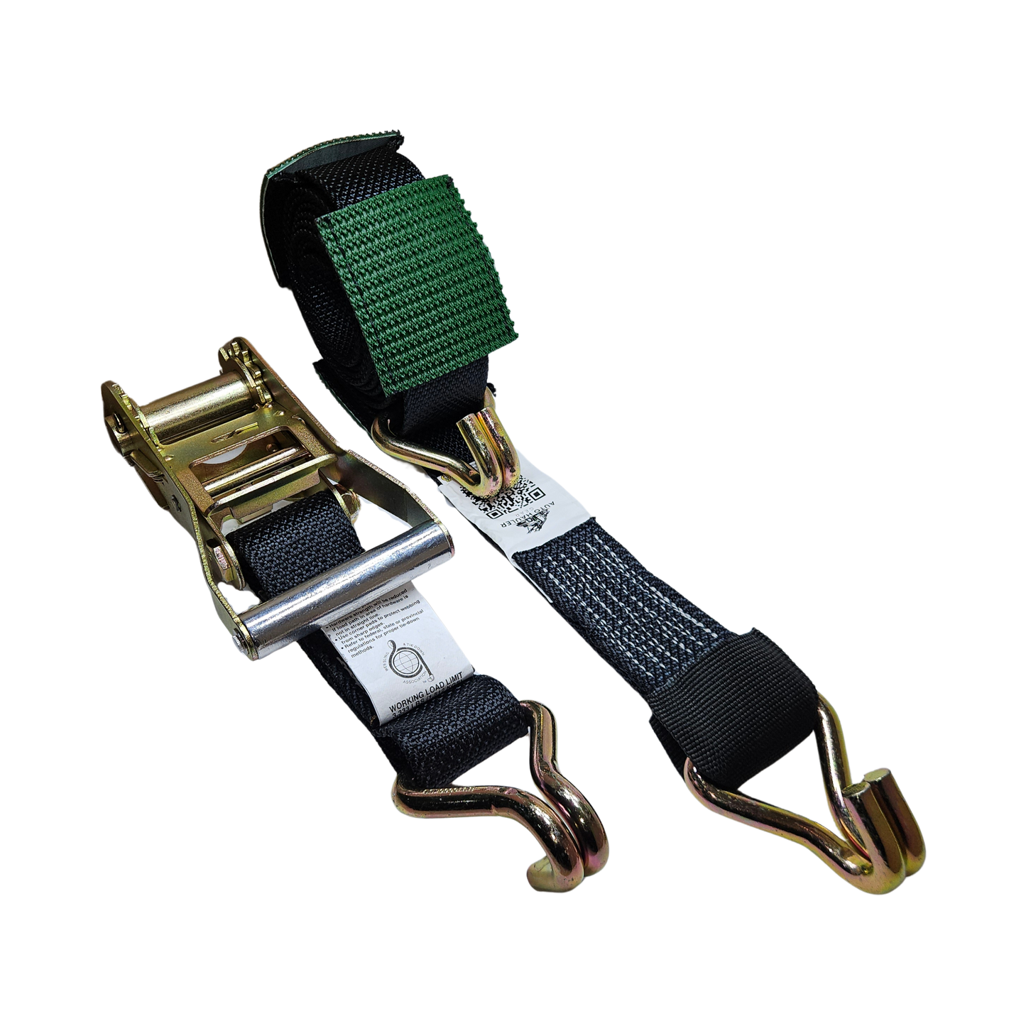 Wire J Aluminum Ratchet Strap - Diamond Weave