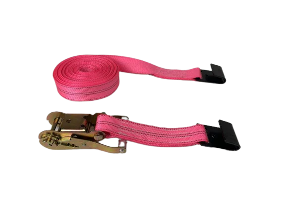 Diamond Weave 2" - Flat Hook - Ratchet Assembly
