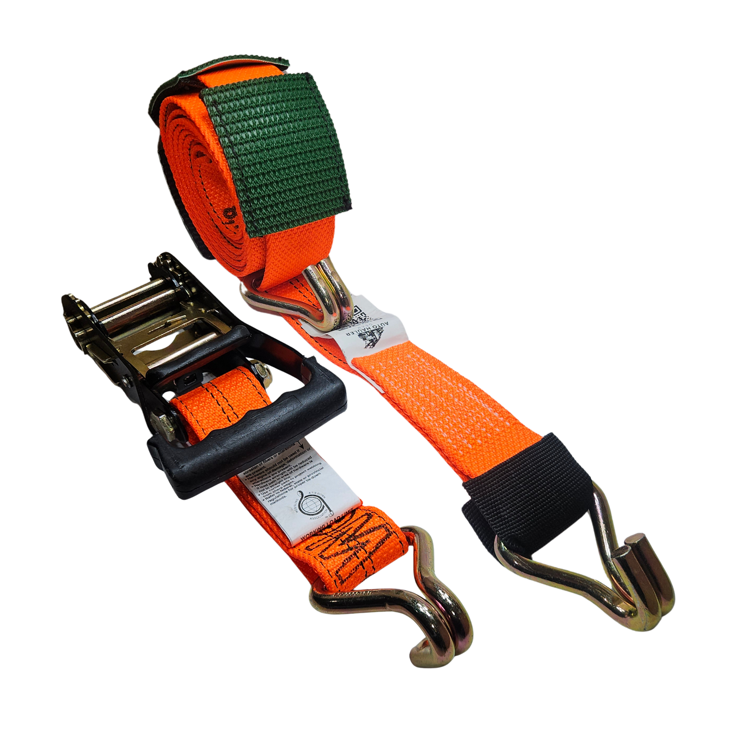 Wire J Moulded Ratchet Strap - Diamond Weave