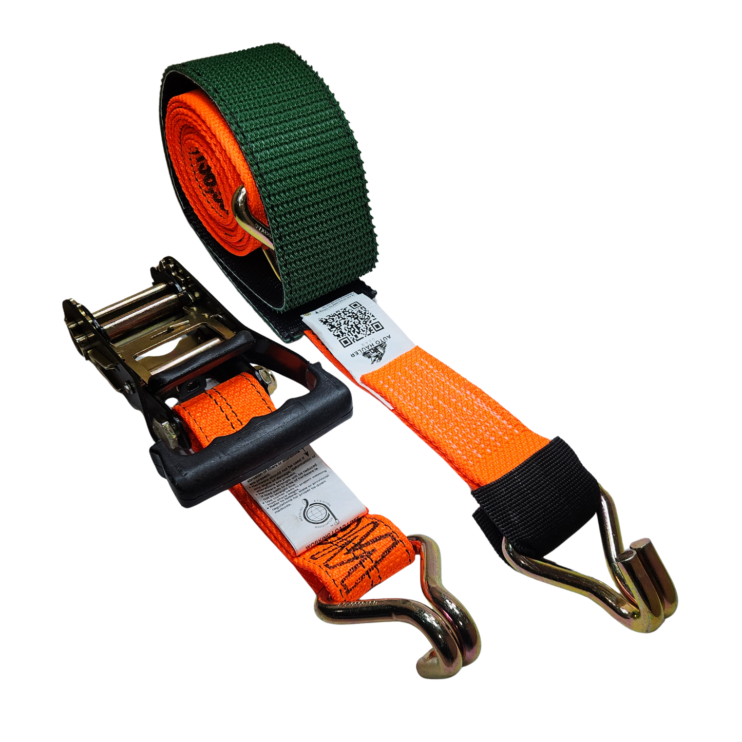 Wire J Moulded Ratchet Strap - Diamond Weave