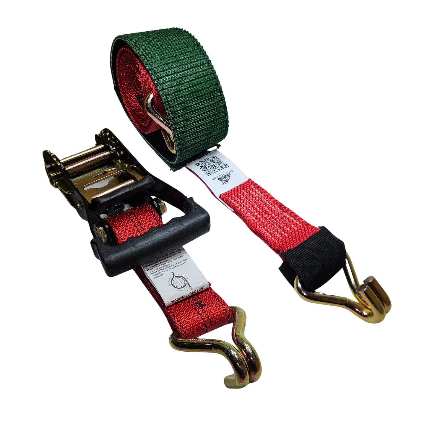 Wire J Moulded Ratchet Strap - Diamond Weave