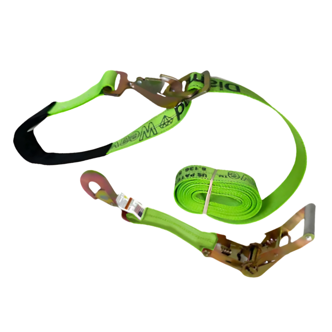 Diamond Weave - Twisted Snap Hook Axle Strap Combo