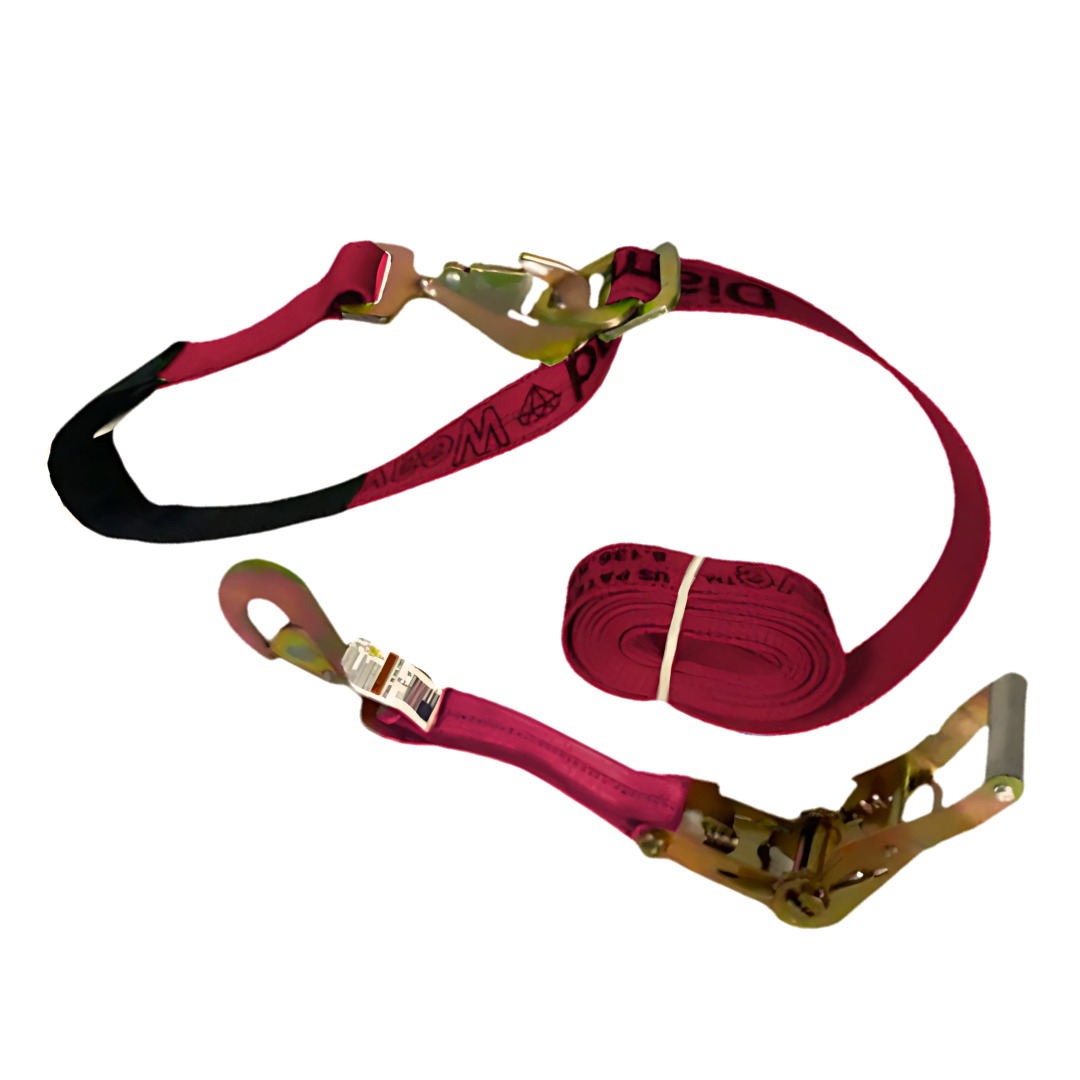 Diamond Weave - Twisted Snap Hook Axle Strap Combo