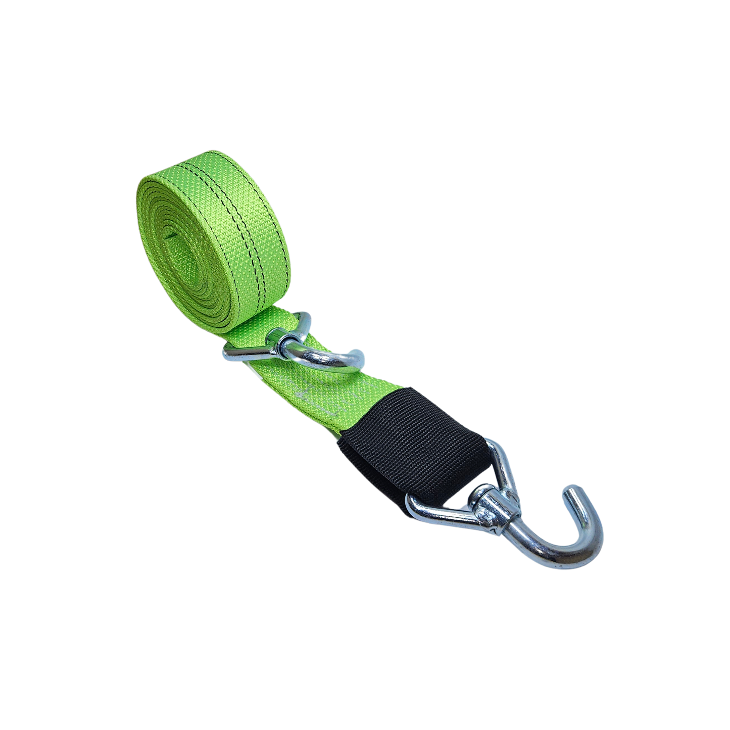 Low Pro Hook - No Grip Sleeve - (Boydstun Trailers) - Diamond Weave 2,400lbs WLL