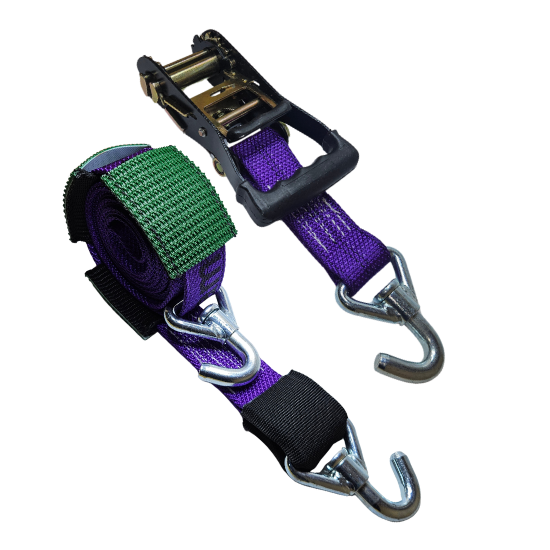 Low Pro Hook HD - Ratchet Wheel Strap 11ft - Diamond Weave