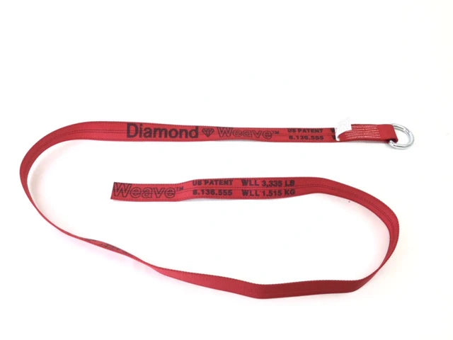 Diamond Weave 2" x 8' Lasso Strap with D-Ring