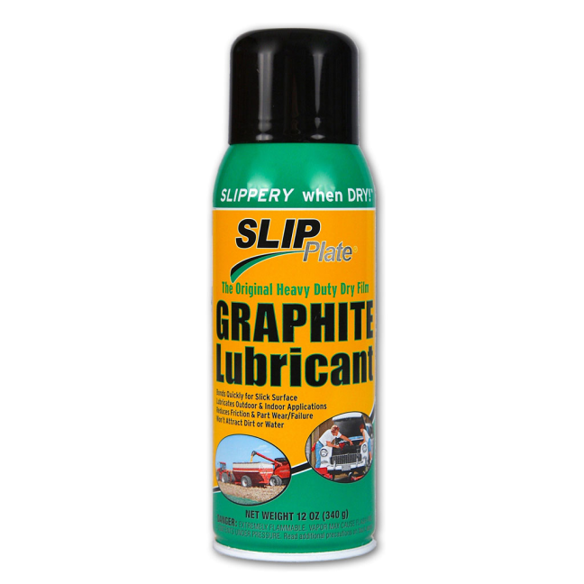 SLIP Plate® Aerosol – Dry Graphite Lubricant for Car Hauling