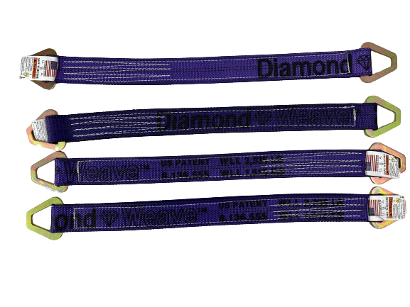 Diamond Weave 24" Three-ply Axle Strap