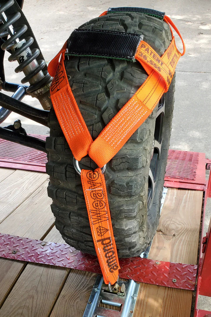 UTV Tire Bonnet 4 Pack - E Track Diamond Weave
