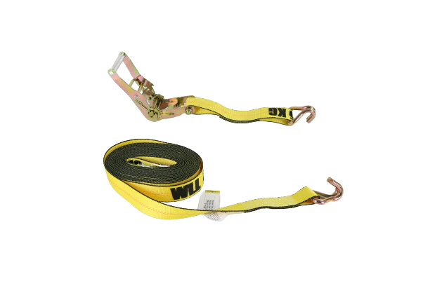Standard 10 Pack 2" x 30' Ratchet Strap with Wire Hooks - 3333lb WLL