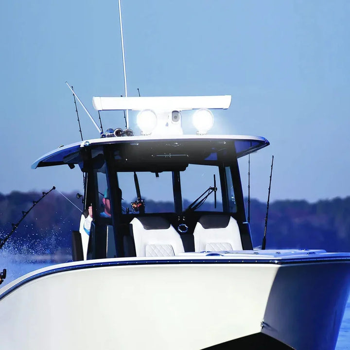 Nilight 4.5inch 42W Marine Boat Work Light (2pcs)