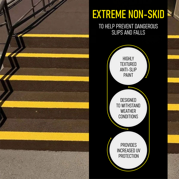 Tuff Grip &amp; Tuff Grip Extreme - Aggressive Traction Non-Skid Floor Paint