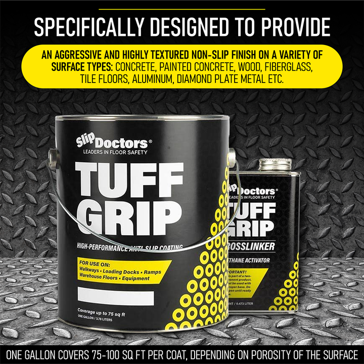 Tuff Grip &amp; Tuff Grip Extreme - Aggressive Traction Non-Skid Floor Paint
