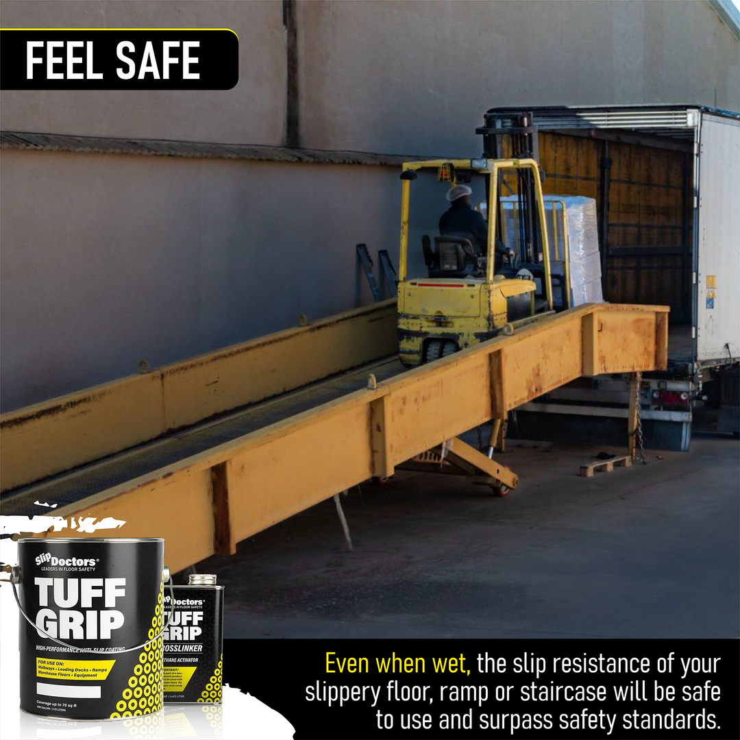 Tuff Grip &amp; Tuff Grip Extreme - Aggressive Traction Non-Skid Floor Paint