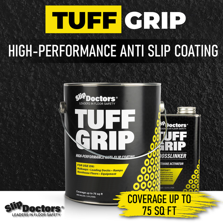 Tuff Grip &amp; Tuff Grip Extreme - Aggressive Traction Non-Skid Floor Paint