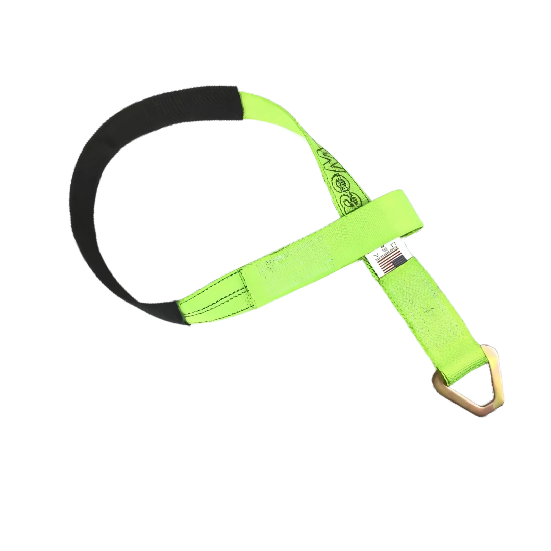 Diamond Weave - Axle Strap Loop End with Delta Ring