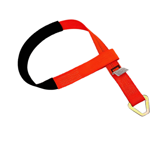 Diamond Weave - Axle Strap Loop End with Delta Ring