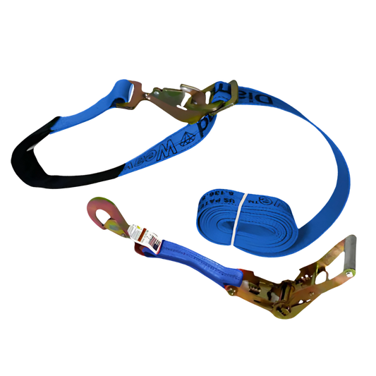 Diamond Weave - Twisted Snap Hook Axle Strap Combo
