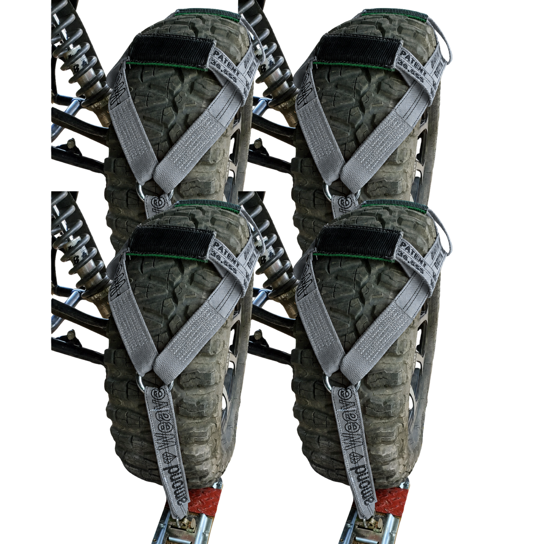 UTV Tire Bonnet 4 Pack - E Track Diamond Weave