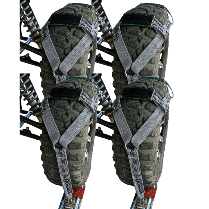 UTV Tire Bonnet 4 Pack - E Track Diamond Weave