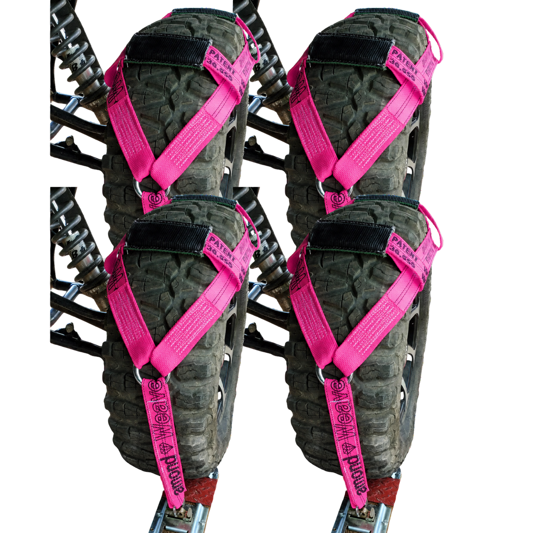 UTV Tire Bonnet 4 Pack - E Track Diamond Weave