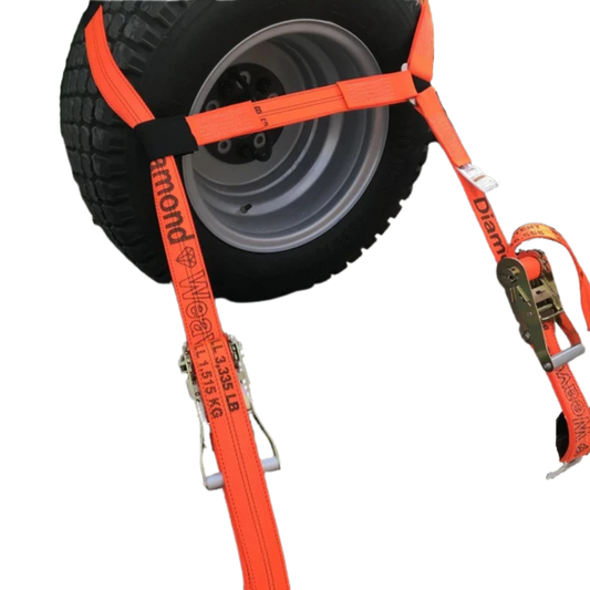 Diamond Weave Tire Basket - Flat Wire Swivel Hook