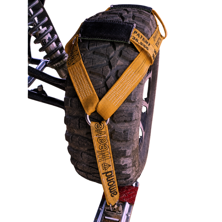 UTV Tire Bonnet Single - E Track Diamond Weave