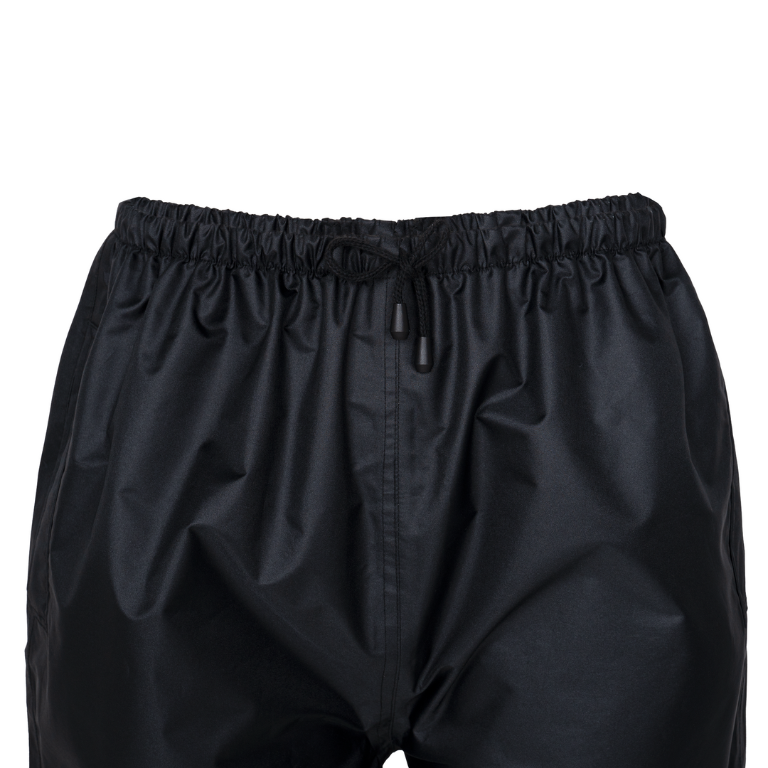 Hi-Vis Two Tone Orange/Black Rain Pants with Reflective Strips
