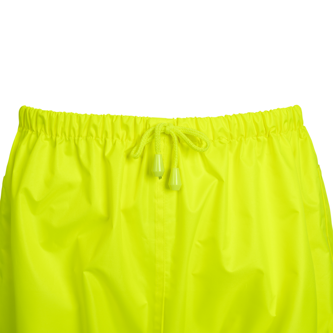 Hi-Vis Two Tone Orange/Black Rain Pants with Reflective Strips