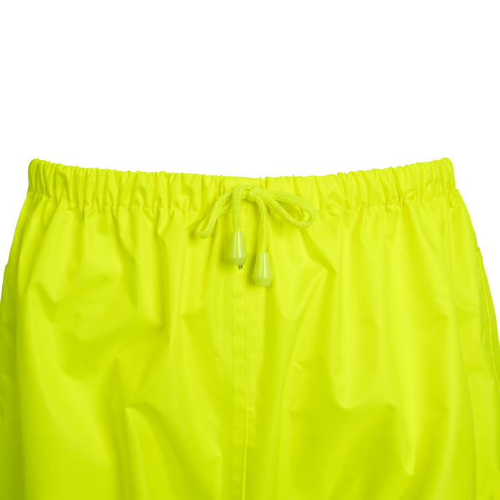 Hi-Vis Two Tone Orange/Black Rain Pants with Reflective Strips