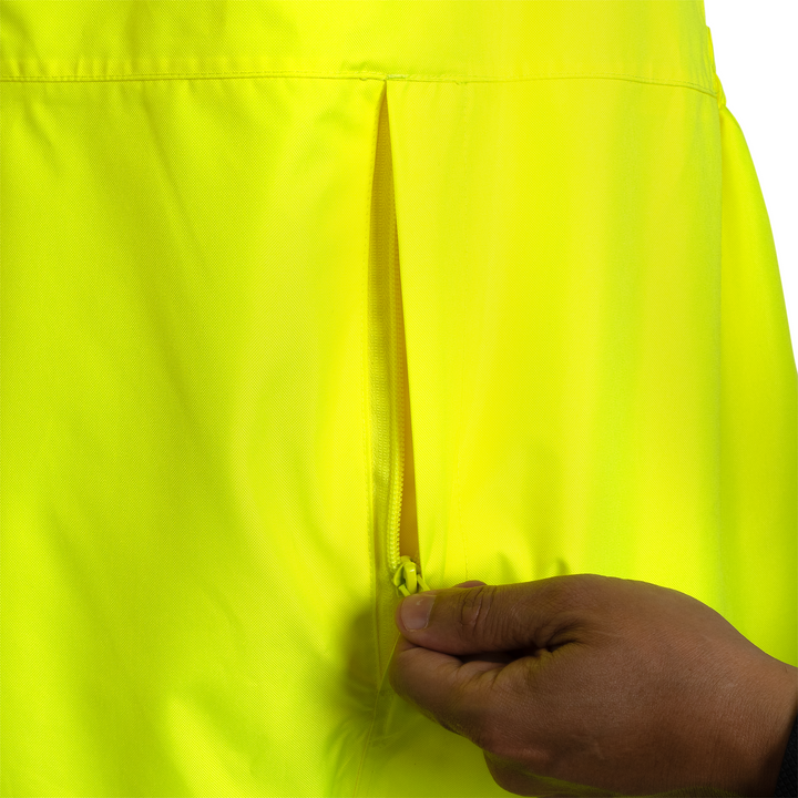 High Visibility Waterproof Safety Overall Pants with Reflective Stripes