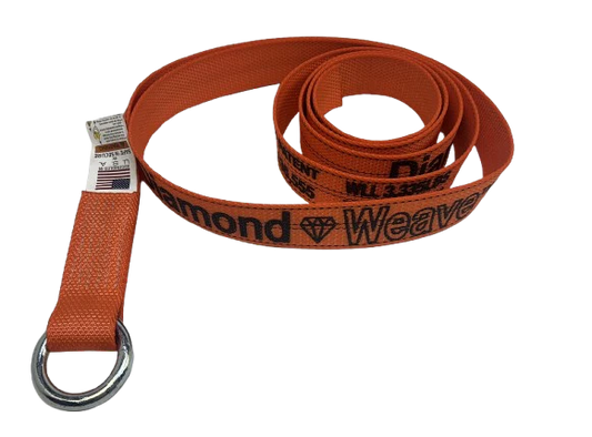 Diamond Weave 2" x 8' Lasso Strap with D-Ring