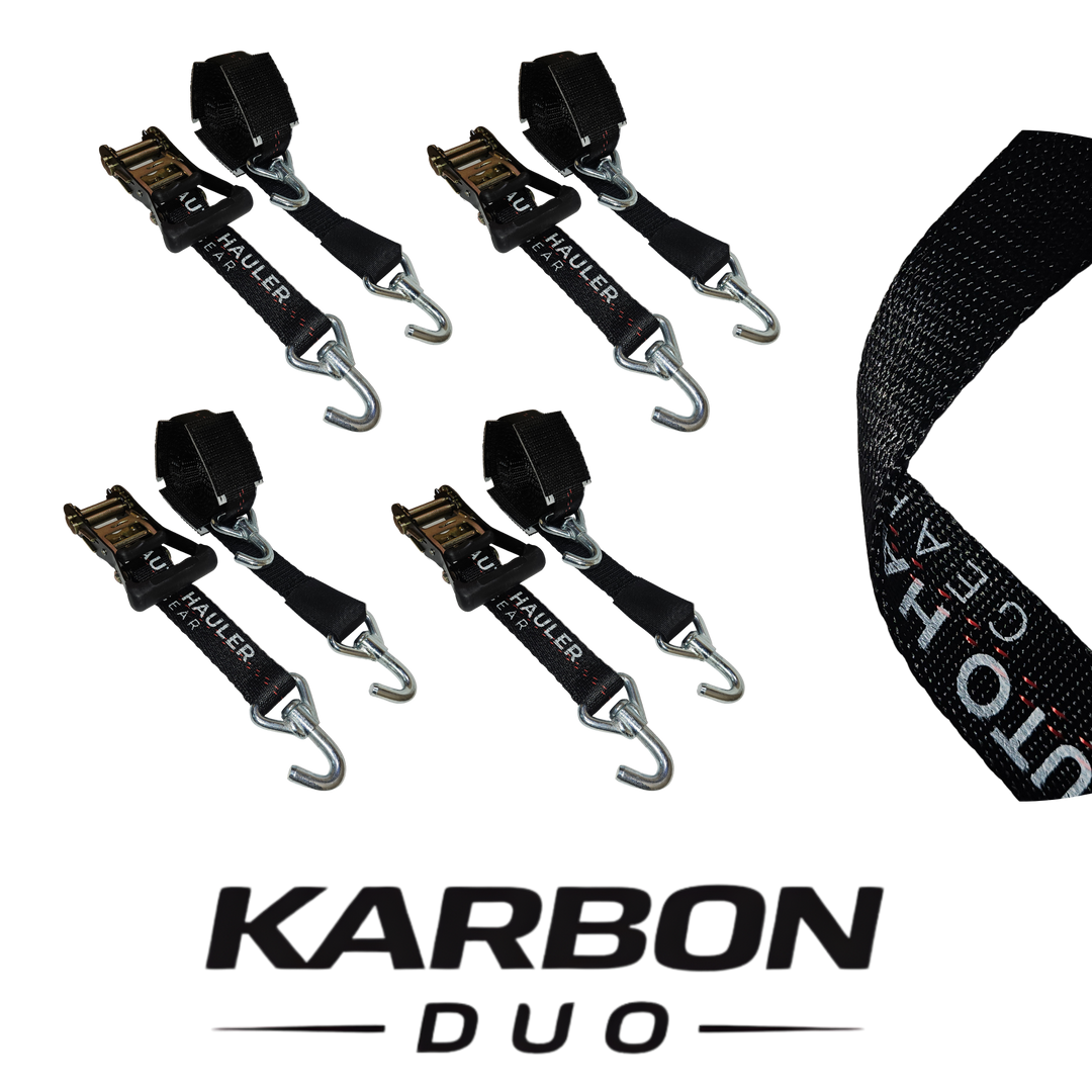 KARBON DUO 4PK Ratchet Wheel Strap