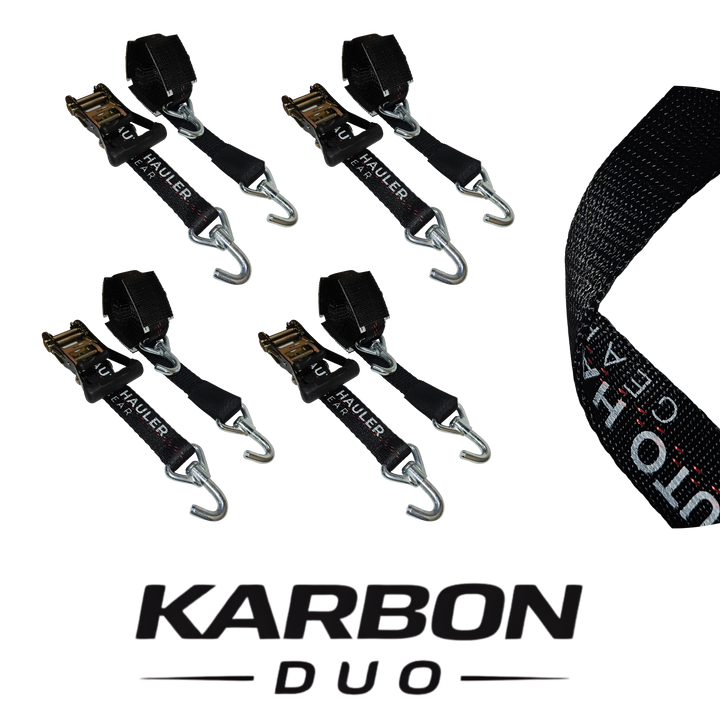 KARBON DUO 4PK Ratchet Wheel Strap