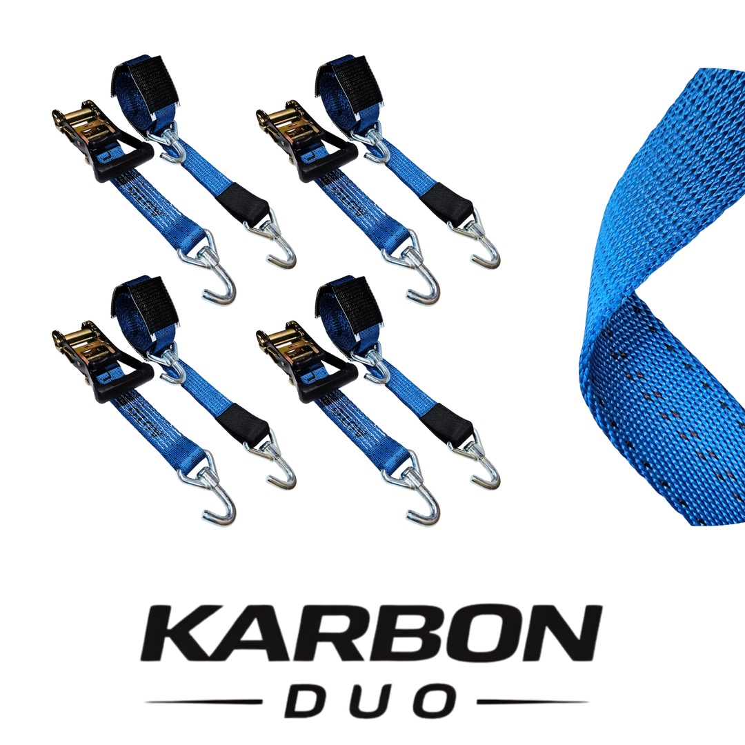 KARBON DUO 4PK Ratchet Wheel Strap