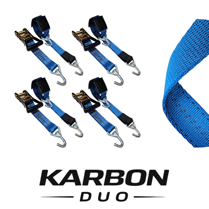 KARBON DUO 4PK Ratchet Wheel Strap