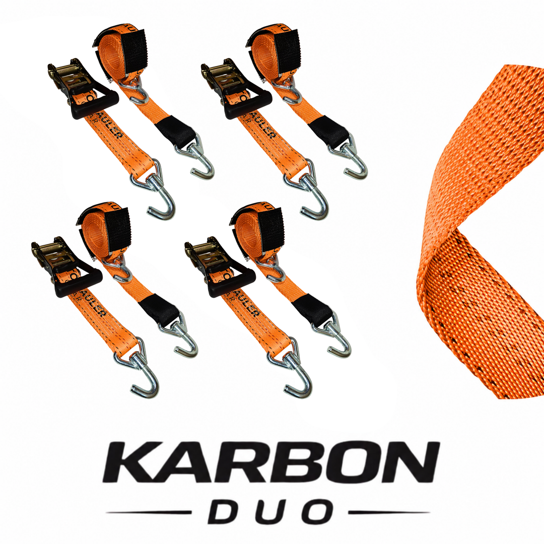 KARBON DUO 4PK Ratchet Wheel Strap