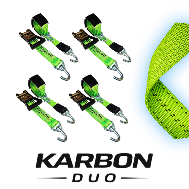 KARBON DUO 4PK Ratchet Wheel Strap