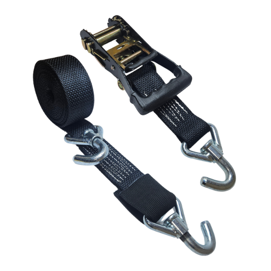 Low Pro Hook HD Ratchet Strap - Diamond Weave