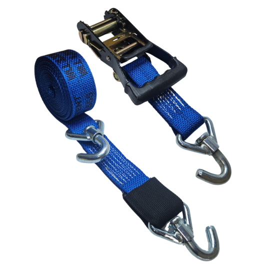 Low Pro Hook HD Ratchet Strap - Diamond Weave