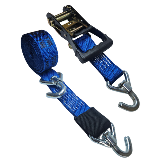 Diamond Weave - Low Pro Hook HD Flatbed Ratchet Strap