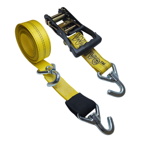 Diamond Weave - Low Pro Hook HD Flatbed Ratchet Strap
