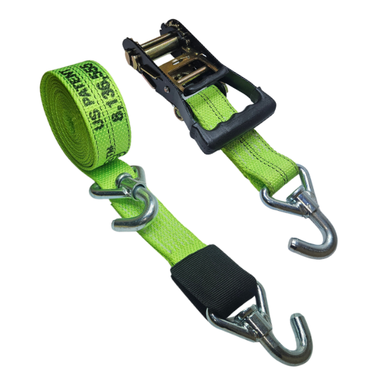Low Pro Hook HD Ratchet Strap - Diamond Weave