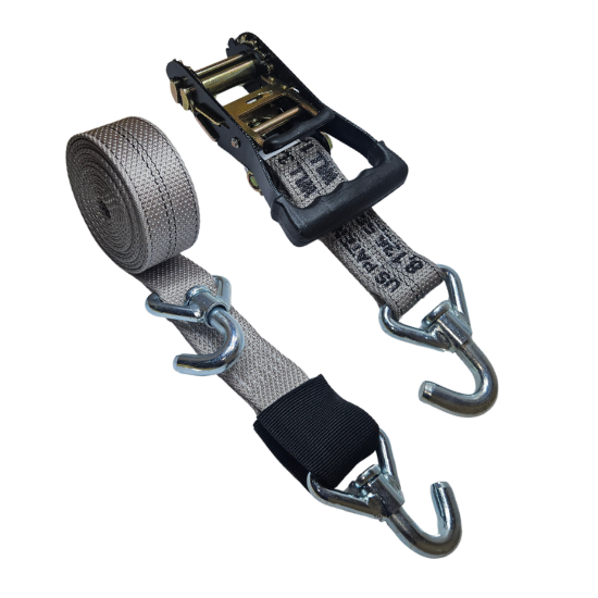 Low Pro Hook HD Ratchet Strap - Diamond Weave